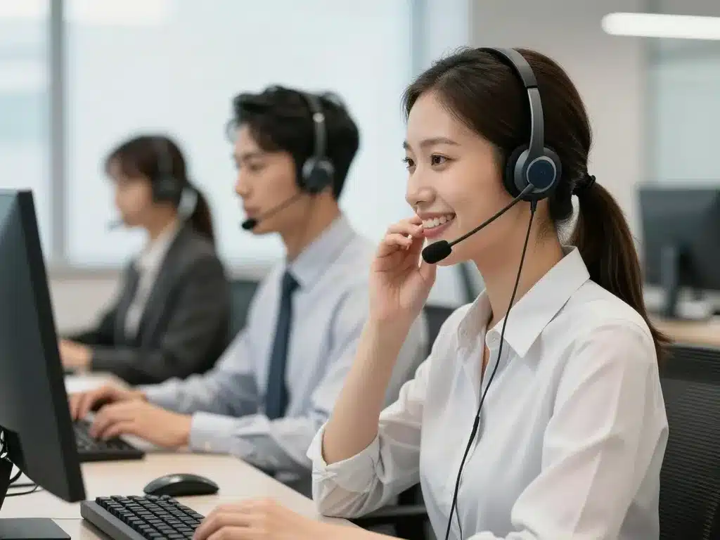 Nhân Viên Tổng Đài Hỗ Trợ Sunwin 24/7 Mới Nhất 2026 Đeo Tai Nghe Tư Vấn Khách Hàng Qua Điện Thoại Trong Trung Tâm Hiện Đại Nhân viên tổng đài hỗ trợ Sunwin 24/7 mới nhất 2026 đeo tai nghe tư vấn khách hàng qua điện thoại trong trung tâm hiện đại